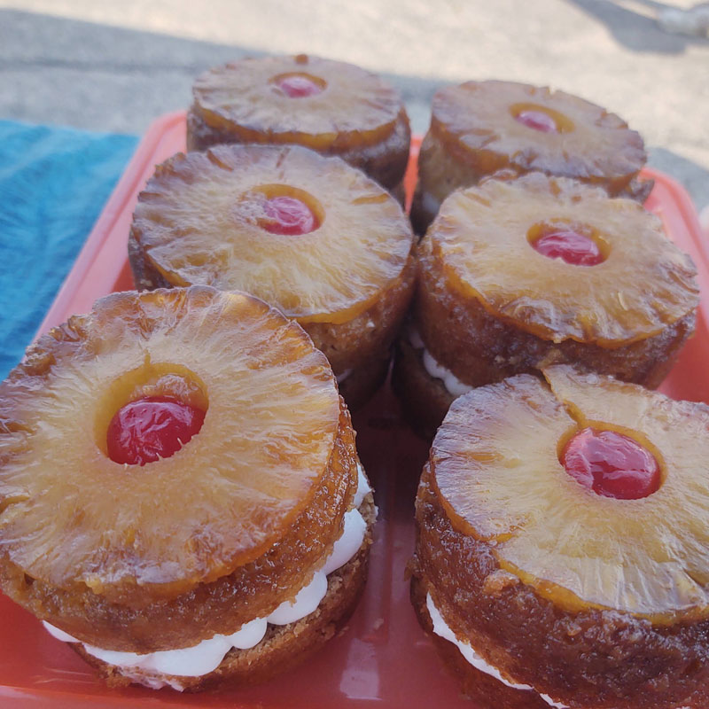 Mini Pineapple Upside Cakes